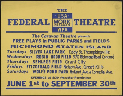 Caravan Theatre, New York, [1930s]. Creator: Unknown.