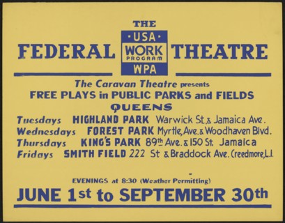 Caravan Theatre, New York, [1930s]. Creator: Unknown.