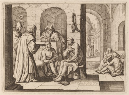 Consolation of the Imprisoned. Creator: Conrad Meyer.