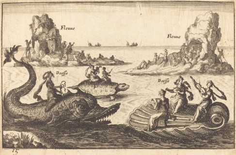Goddesses on the River. Creator: Balthasar Moncornet.