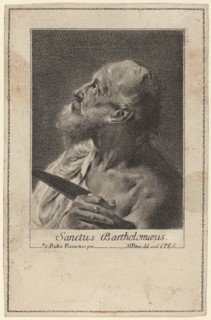 Sanctus Bartholomeaus. Creator: Marco Alvise Pitteri.