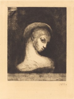 Perversite (Perversity), 1891. Creator: Odilon Redon.