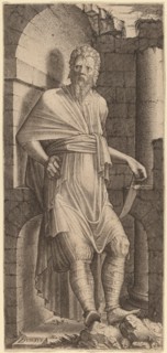 Saint Bartholomew, c. 1548. Creator: Lambert Suavius.