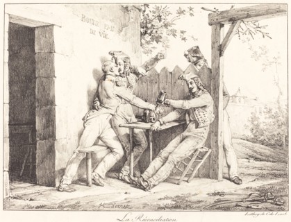 La Reconciliation. Creator: Emile Jean-Horace Vernet.