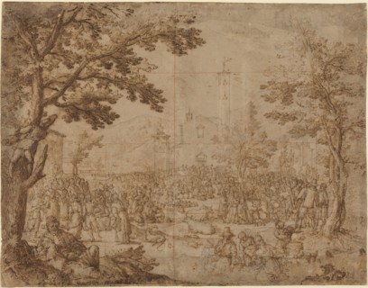 The Fair at Impruneta. Creator: Remigio Cantagallina.