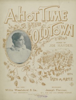 'A hot time in the old town', 1896. Creator: Unknown.
