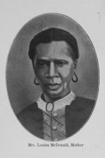 Mrs. Louisa McDonald, mother, 1916. Creator: Unknown.