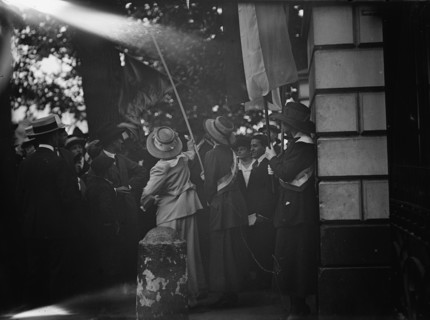 Woman Suffrage - Riots, 1917. Creator: Harris & Ewing.