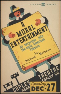 A Moral Entertainment, Boston, 1938. Creator: Unknown.