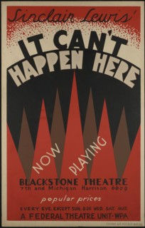 It Can't Happen Here, Chicago, 1936. Creator: Unknown.