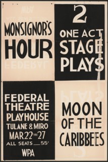 Monsignor's Hour, New Orleans, 1938. Creator: Unknown.