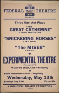 The Great Catherine, New York, 1936. Creator: Unknown.