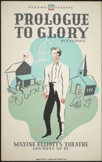 Prologue to Glory 1, New York, 1938. Creator: Unknown.