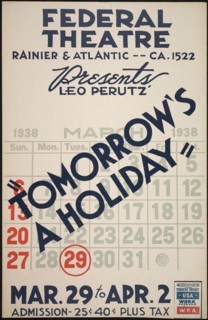 Tomorrow's A Holiday, Seattle, 1938. Creator: Unknown.