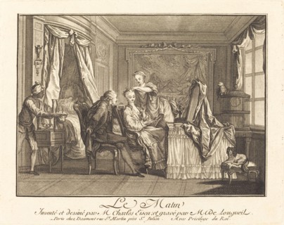Le matin. Creators: Joseph de Longueil, Charles Eisen.