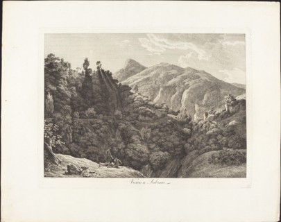 Vicino a Subiaco, 1793. Creator: Jacob Wilhelm Mechau.