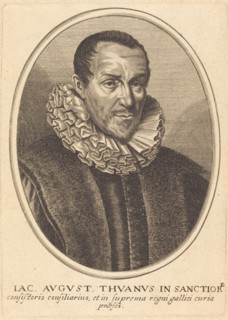 Jacques-Auguste de Thou. Creator: Balthasar Moncornet.
