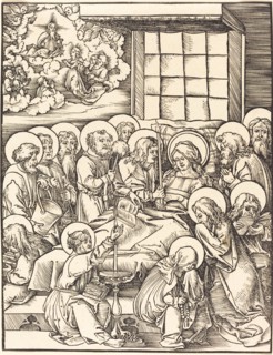 Death of the Virgin. Creator: Hans Wechtlin the Elder.