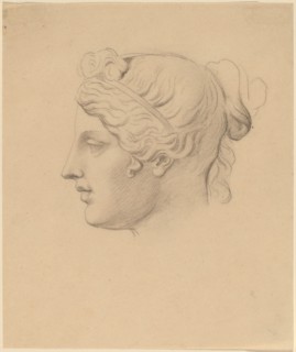 Classical Head in Profile. Creator: Horatio Greenough.