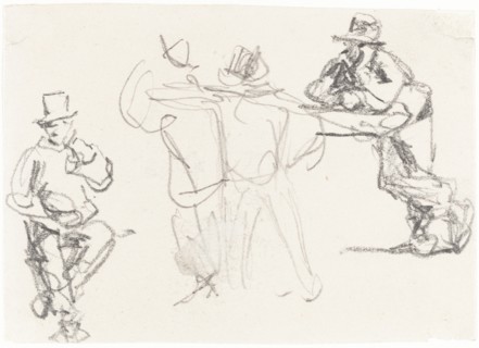 Studies of a Male Figure. Creator: William Henry Hunt.