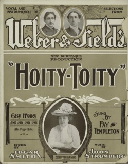 'Easy money (Ma poppy belle)', 1901. Creator: Unknown.