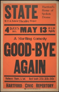 Good-bye Again, Hartford, CT, [193-]. Creator: Unknown.