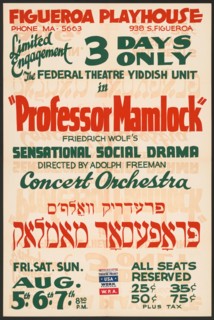 Professor Mamlock, Los Angeles, 1938. Creator: Unknown.