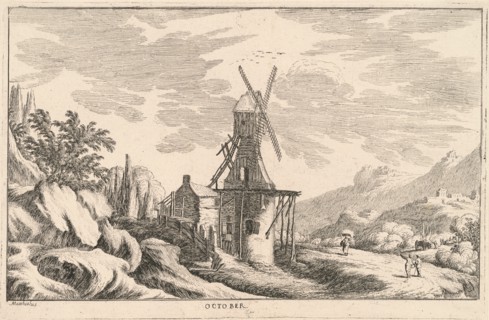 October, late 17th century. Creator: Lodovico Mattioli.