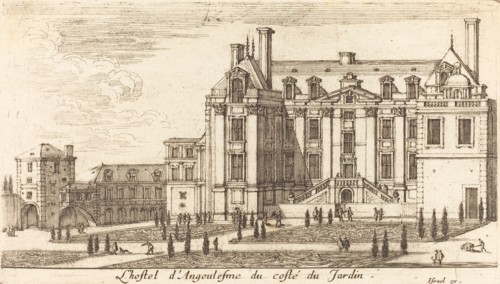 L'hostel d'Angoulesme, 1652. Creator: Israel Silvestre.