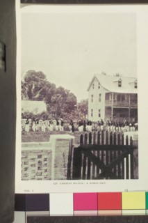 Liberian militia; a march past, 1906. Creator: Unknown.