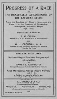 Progress of a Race, title page, 1902. Creator: Unknown.