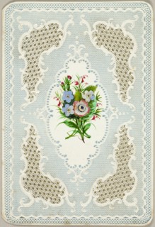 Untitled Valentine (Flowers), 1840/50. Creator: Unknown.