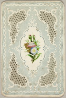 Untitled Valentine (Flowers), 1840/50. Creator: Unknown.