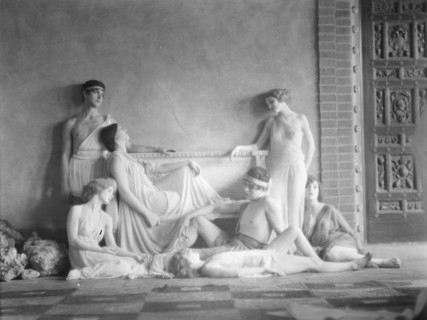 Denishawn dancers, 1927 or 1928. Creator: Arnold Genthe.