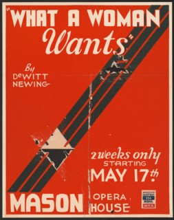 What a Woman Wants, Los Angeles, 1938. Creator: Unknown.