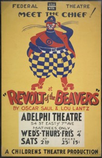 Revolt of the Beavers, New York, 1937. Creator: Unknown.