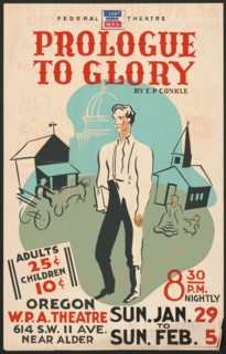 Prologue to Glory, Portland, OR, 1938. Creator: Unknown.