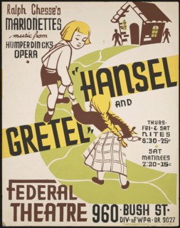Hansel and Gretel, Portland, OR, 1938. Creator: Unknown.