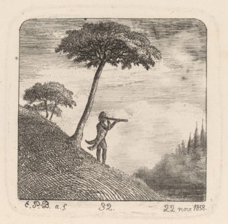 The Tourist, 1858. Creator: Emmanuel Phélippes-Beaulieu.
