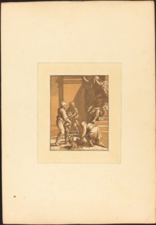 Roman Sacrifice, 1780. Creator: Maria Catharina Prestel.