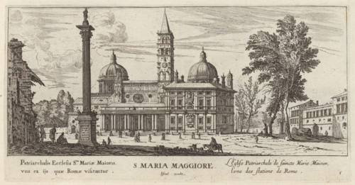 S. Maria Maggiore, 1640-1660. Creator: Israel Silvestre.