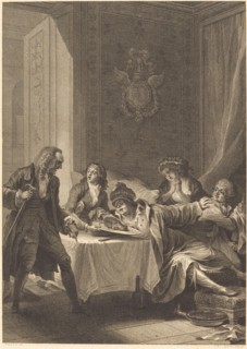 Le glouton, 1794. Creator: Jean Baptiste Blaise Simonet.