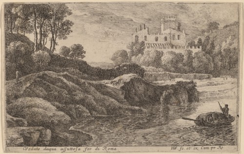 View of the Aqua Acetosa. Creator: Herman van Swanevelt.