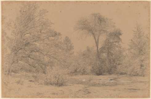 Landscape, Early Spring, 1857. Creator: John Henry Hill.