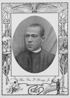 Rev. Geo. F. Bragg, Jr. [recto], 1902. Creator: Unknown.