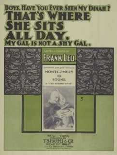 'That's where she sits all day', 1900. Creator: Starmer.