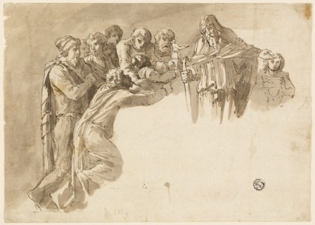 Patriarch and Youths, n.d. Creator: William Young Ottley.