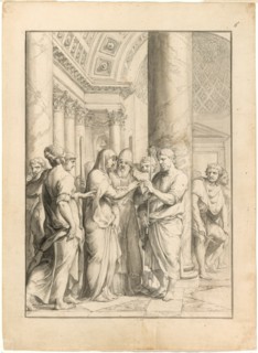 Marriage of the Virgin, c. 1640. Creator: Jacques Stella.