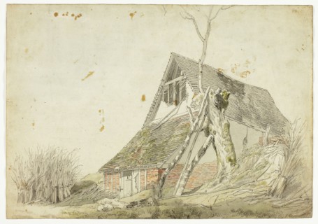 Farm House in Ruins, n.d. Creator: Michael Angelo Rooker.