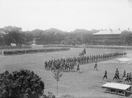 Military Training, 1917 or 1918. Creator: Harris & Ewing.